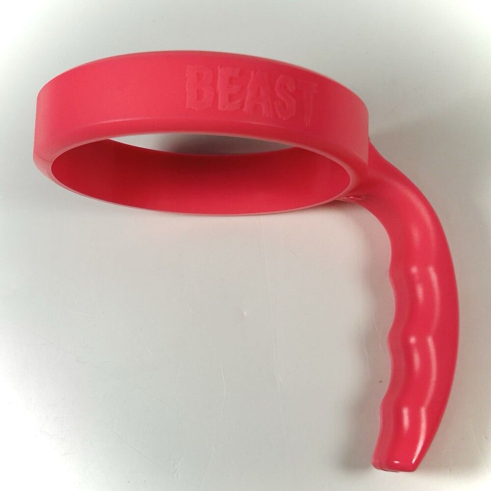 Ergonomic Lightweight Pink Handle 30oz BEAST Tumbler Perfect Travel Companion